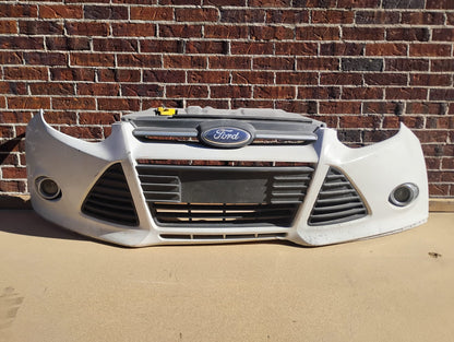 FORD FOCUS 2012 2013 Front bumper cover Sedan; prime