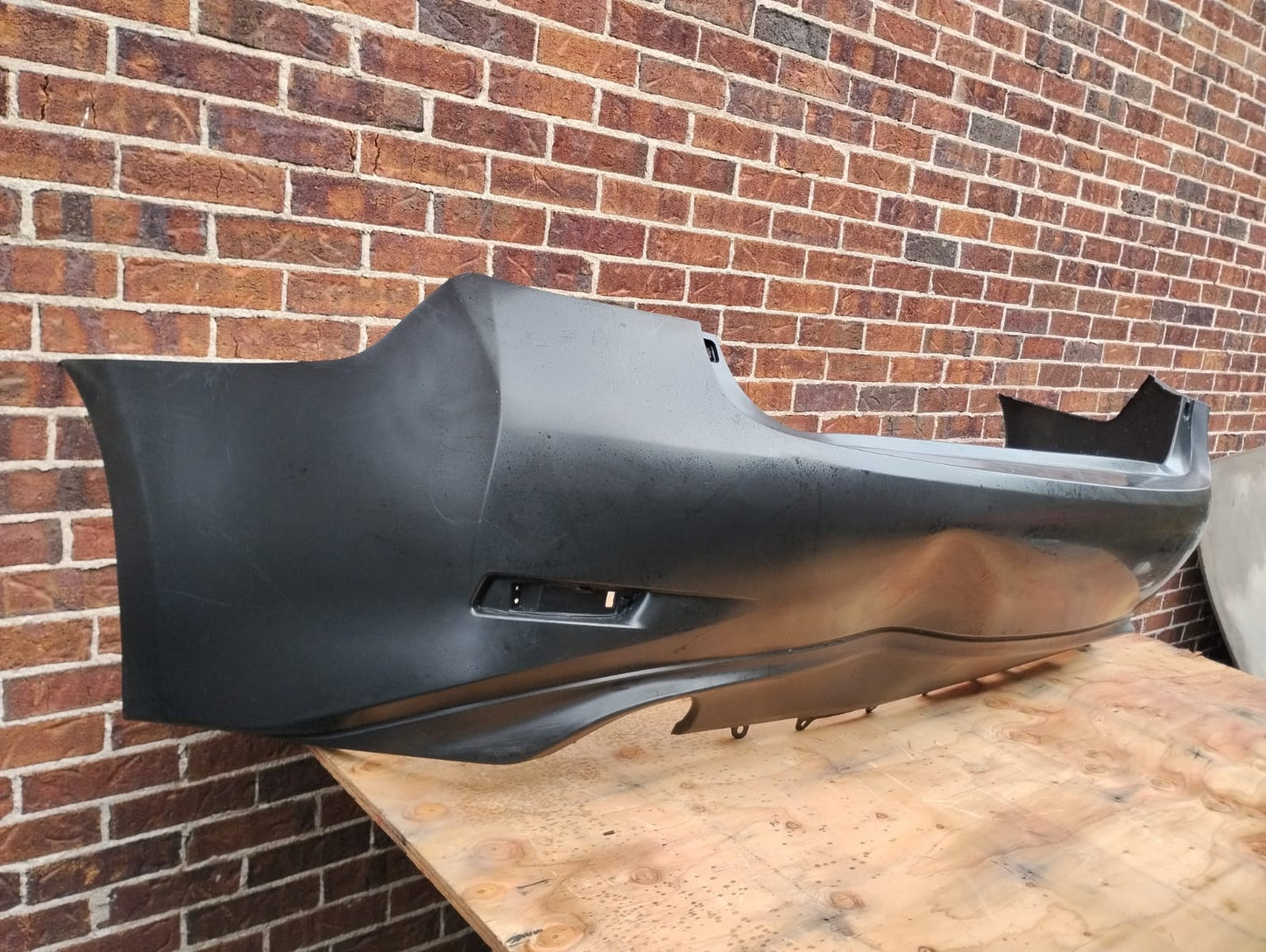 LEXUS ES350 2013 2015 Rear bumper cover w/o Parking Sensors; prime