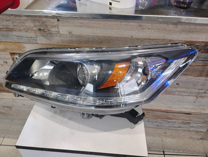 HONDA ACCORD 2014 2015 DRIVER SIDE LT Headlamp assy composite EX-L V-6|TOURING; 3.5L; Sedan