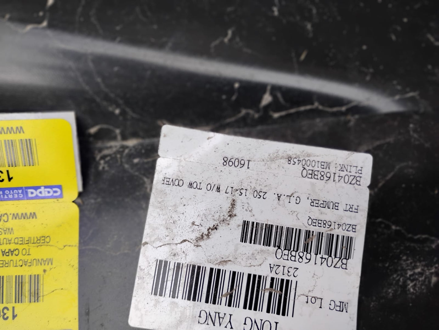 MERCEDEZ BENZ GLA250 2015 2017 Front bumper cover X156; w/o AMG Styling Pkg; w/o Parktronic; prime