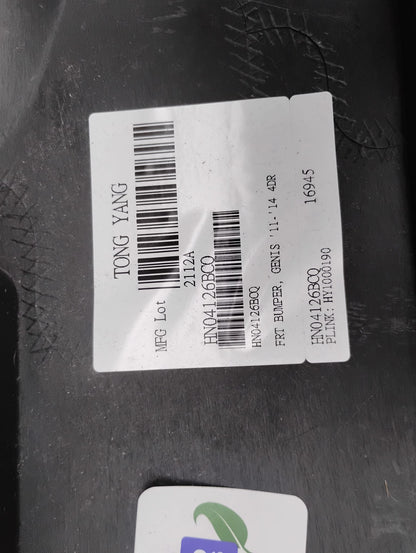 HYUNDAI GENESIS 2009 2011 Front bumper cover From 5-19-08; w/o Park Assist System; prime