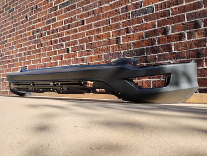 FORD ESCAPE 2013 2016 Rear bumper cover w/o Rear Object Sensors; Textured