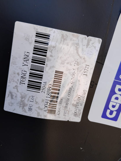 AUDI Q5 2021 2023 Front bumper cover w/o Parallel Park Assist; w/o Headlamp Washer; prime