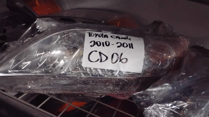 TOYOTA CAMRY 2010 2011 LT Headlamp assy composite BASE|LE|XLE; USA Built