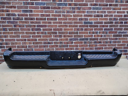 DODGE RAM 1500 2019 2022 Rear bumper assembly Exc REBEL; Single Exh; w/Adv Park; w/Parking Sensor; see notes; prime