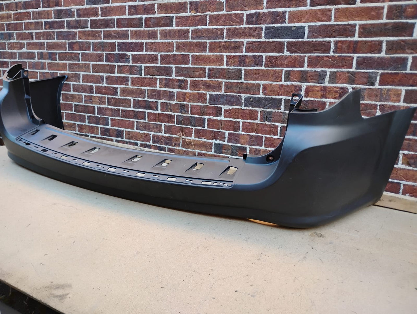 DODGE GRAND CARAVAN 2011 2020 Rear bumper cover w/o Parking Sensors; w/o Blind Spot