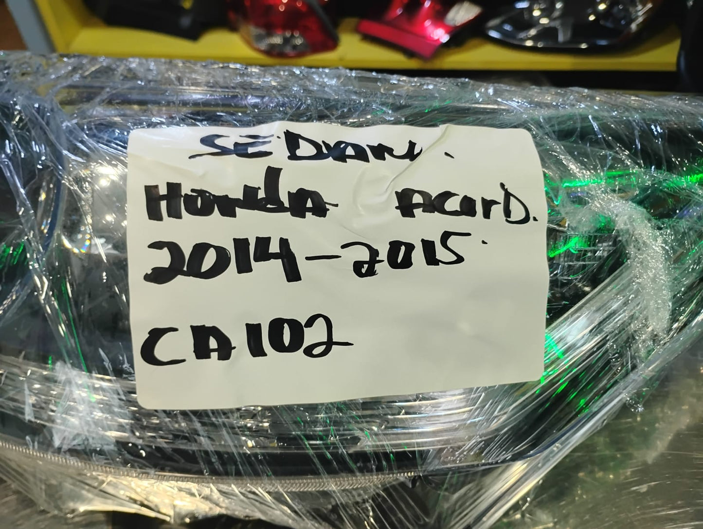 HONDA ACCORD 2014 2015 DRIVER SIDE LT Headlamp assy composite EX-L V-6|TOURING; 3.5L; Sedan