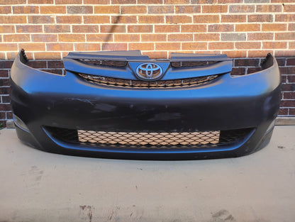 TOYOTA SIENNA 2006 2010 Front bumper cover w/o Park Assist Sensors