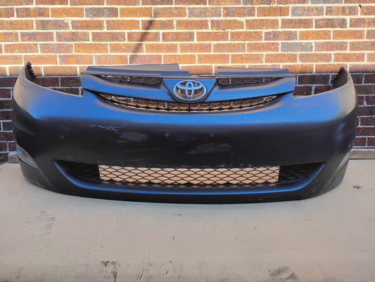 TOYOTA SIENNA 2006 2010 Front bumper cover w/o Park Assist Sensors