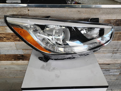 HYUNDAI ACCENT 2012 -2019 Passenger Headlamp assy composite LED; Proj Type NO DAYLIGHT RUNNING