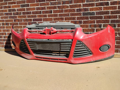 FORD FOCUS 2012 2013 Front bumper cover Sedan; prime