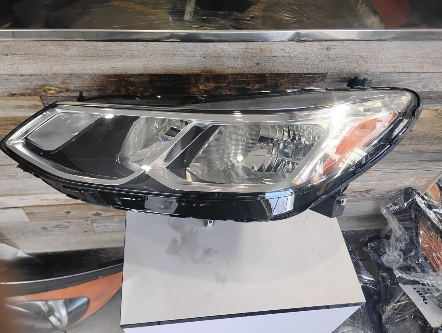CHEVROLET CRUZE 2016 2019 Driver Headlamp assy composite LS; Halogen; w/o Daytime Running Lamps