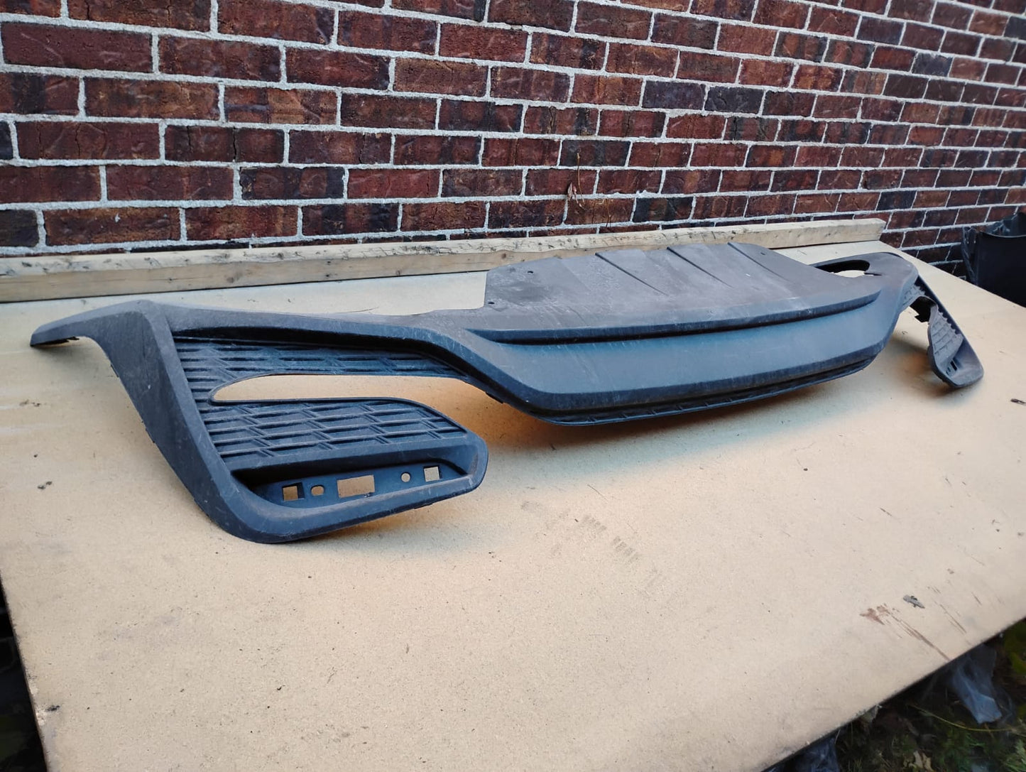 CHEVROLET CRUZE 2016 2019 Rear bumper cover lower L|LS|LT|PREMIER; Sedan; w/RS Pkg; Textured Black