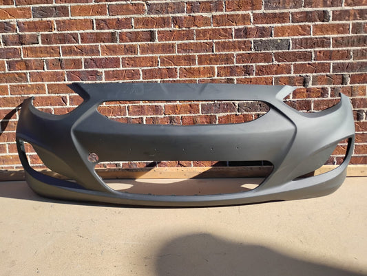 HYUNDAI ACCENT 2012 2013 Front bumper cover all; prime