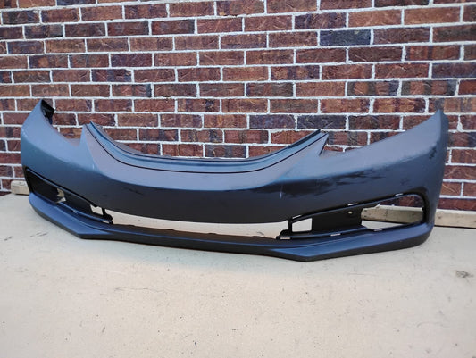 HONDA CIVIC 2013 2015 Front bumper cover Sedan; prime