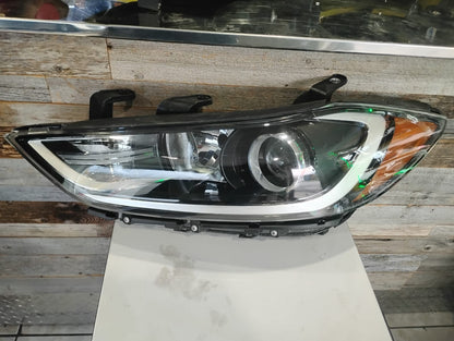 HYUNDAI ELANTRA 2017 2018 Driver Headlamp assy composite Halogen; w/o DRL