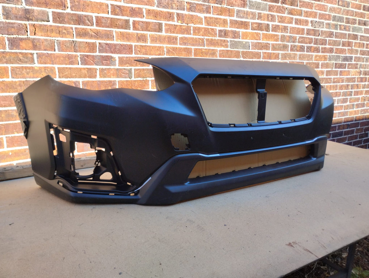 SUBARU CROSSTREK 2018 2020 Front bumper cover w/Textured Lower; prime