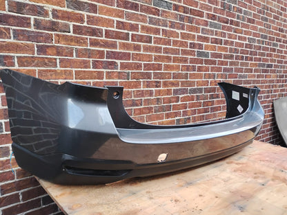 SUBARU FORESTER 2014 2018 Rear bumper cover w/o Object Sensors; w/Textured Lower; prime