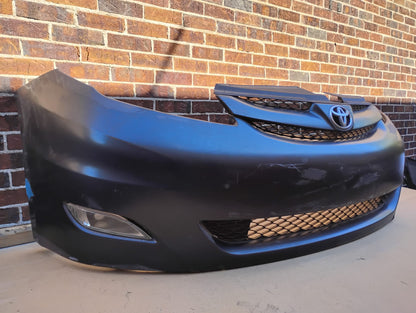 TOYOTA SIENNA 2006 2010 Front bumper cover w/o Park Assist Sensors