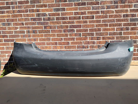 TOYOTA YARIS 2007 2012 Rear bumper cover Sedan; prime