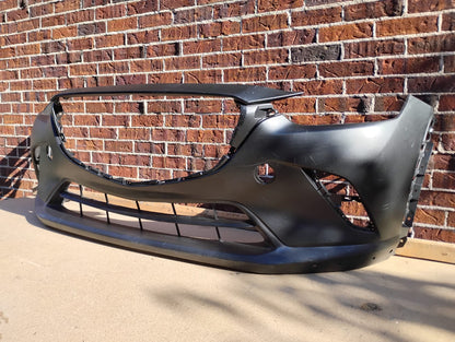 MAZDA CX-3 2019 2021 Front bumper cover w/Chrome Mldg; prime