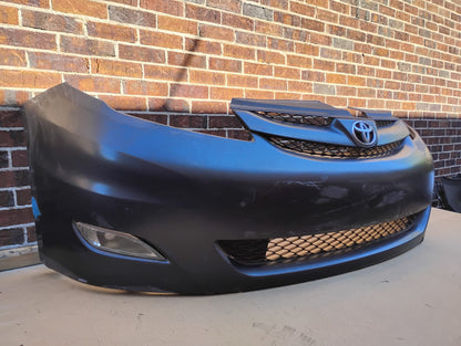 TOYOTA SIENNA 2006 2010 Front bumper cover w/o Park Assist Sensors