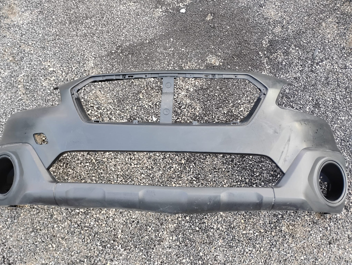 SUBARU OUTBACK 2015 2017 Front bumper cover Textured Lower; prime