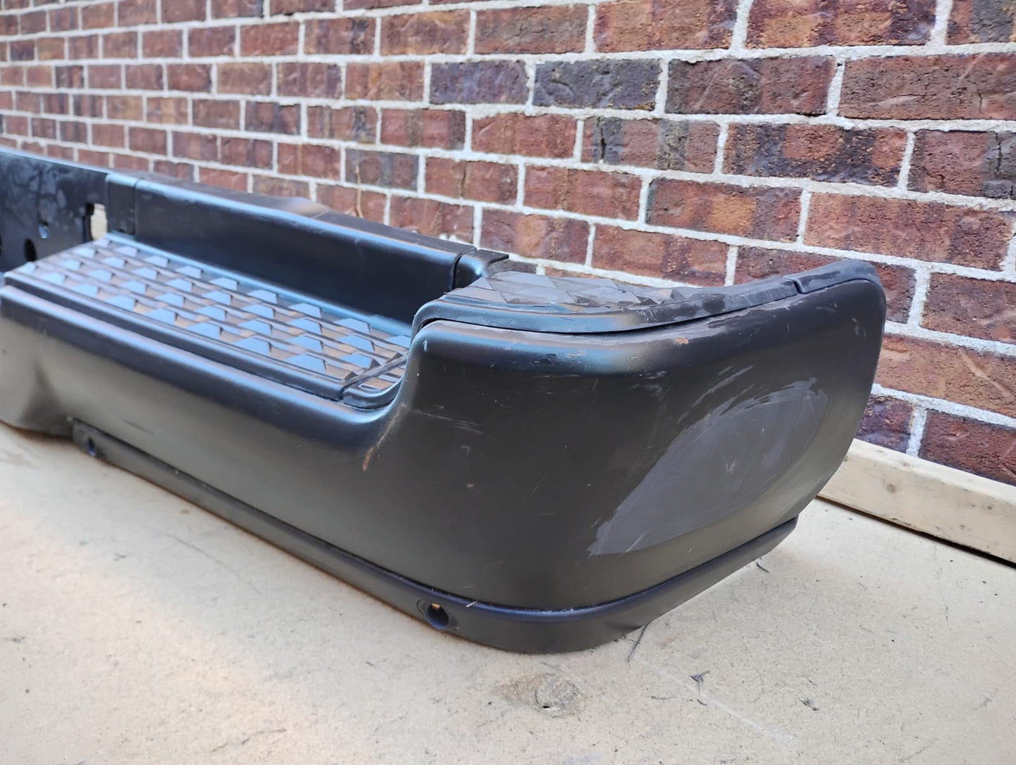 DODGE RAM 1500 2019 2022 Rear bumper assembly Exc REBEL; Single Exh; w/Adv Park; w/Parking Sensor; see notes; prime