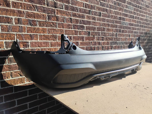 KIA SELTOS 2021 2023 Rear bumper cover LX|S|SX TURBO; FWD; w/Chrome Center Moulding;